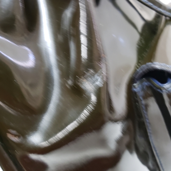 Authentic GUCCI Bamboo Backpack Enamel Black - Picture 4 of 14